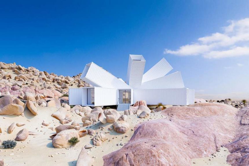 Architect Transforms Shipping Containers and  Constructs Extraordinary House with Fascinating Interior and Exterior.